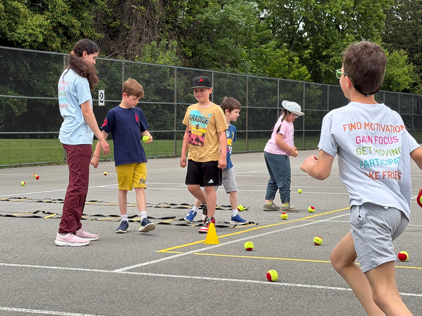 Inclusive tennis session — Proset Autism