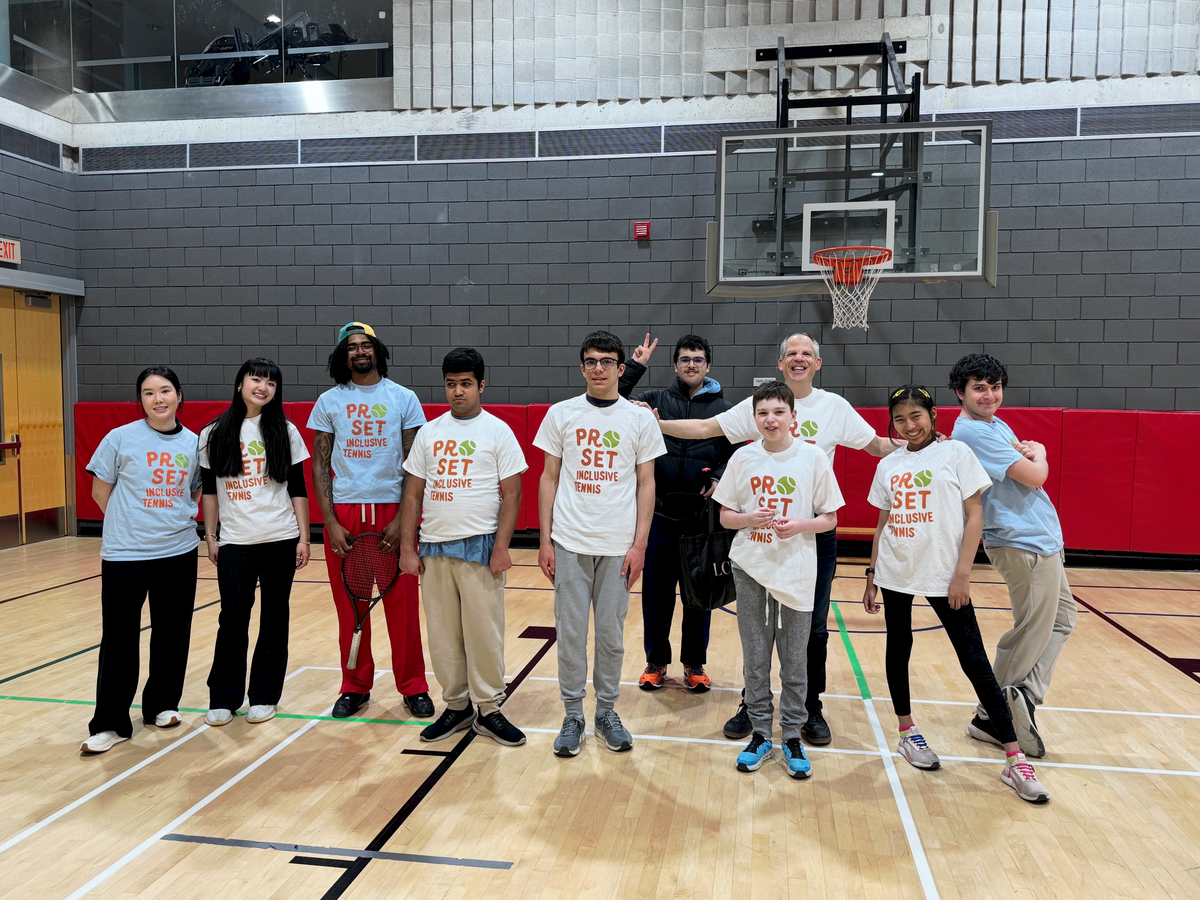 Proset session in a school gym